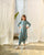 Dusty Teal Dhoti Jumpsuit Kids (Clearance)