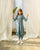 Dusty Teal Dhoti Jumpsuit Kids (Clearance)