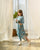 Dusty Teal Dhoti Jumpsuit Kids (Clearance)