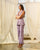 Very Peri Lilac Quilted Pant Suit (Clearance)