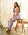 Very Peri Lilac Quilted Pant Suit (Clearance)