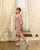 Rosey Pink Kimono Dhoti Jumpsuit Kids (Clearance)