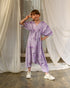 Very Peri Lilac Kimono Dhoti Jumpsuit Kids (Clearance)