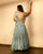 Dusty Teal Sequins Kali Lehenga Set (Sale)