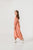 Scarlet Orange Dhoti Jumpsuit Kids (Clearance)