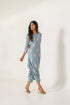 Aqua Blue Dhoti Jumpsuit (Clearance)