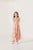 Scarlet Orange Striped Palazzo Jumpsuit Kids (Clearance)