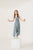 Aqua Blue Palazzo Jumpsuit Kids (Clearance)