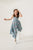 Aqua Blue Palazzo Jumpsuit Kids (Clearance)