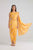 Amber Yellow Lungi Saree Set