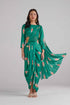 Jade Green Lungi Saree Set (Sale)