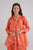 Bright Orange Dhoti Kurti Dress (Sale)