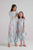 Mother Daughter Baby Blue Dhoti Jumpsuit