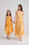Mother Daughter Amber Yellow Striped Palazzo Jumpsuit
