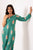 Jade Green One-Shoulder Dhoti Jumpsuit