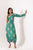 Jade Green One-Shoulder Dhoti Jumpsuit