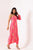 Hot Pink One-Shoulder Dhoti Jumpsuit