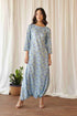 Light Blue Dhoti Jumpsuit