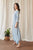 Light Blue Dhoti Jumpsuit