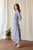 Space Blue Dhoti Jumpsuit