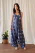 Space Blue Palazzo Jumpsuit