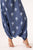 Space Blue One-Shoulder Dhoti Jumpsuit