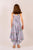 Soft Blue Floral & Polka Dot Palazzo Jumpsuit Kids (Clearance)