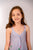 Soft Blue Floral & Polka Dot Palazzo Jumpsuit Kids (Clearance)