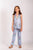 Soft Blue Floral & Polka Dot Pantsuit Kids (Clearance)