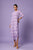 Purple Ikat Dhoti Jumpsuit (Clearance)