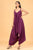 Plum Palazzo Jumpsuit (Clearance)