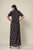 Heer Blue Cropped Shirt & Knotted Skirt Set (Clearance)