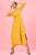 Dandelion Yellow Dhoti Jumpsuit (Clearance)