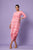 Pink Ikat Dhoti Jumpsuit (Clearance)