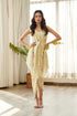 Summer Green Draped Dress (Sale)