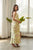 Summer Green Ruffle Saree Dress (Sale)