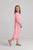 Taffy Pink Dhoti Jumpsuit Kids