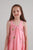 Taffy Pink Palazzo Jumpsuit Kids