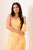 Jasmine Yellow One-Shoulder Dhoti Jumpsuit