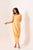 Jasmine Yellow One-Shoulder Dhoti Jumpsuit