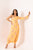 Jasmine Yellow One-Shoulder Dhoti Jumpsuit