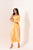 Jasmine Yellow One-Shoulder Dhoti Jumpsuit