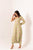Pickle Green One-Shoulder Dhoti Jumpsuit