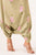 Pickle Green One-Shoulder Dhoti Jumpsuit