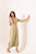 Pickle Green One-Shoulder Dhoti Jumpsuit