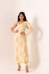 Summer Green One-Shoulder Dhoti Jumpsuit