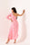 Taffy Pink One-Shoulder Dhoti Jumpsuit