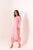 Taffy Pink One-Shoulder Dhoti Jumpsuit