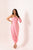 Taffy Pink One-Shoulder Dhoti Jumpsuit