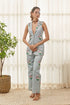 Soft Blue Polka Dot Pantsuit (Sale)